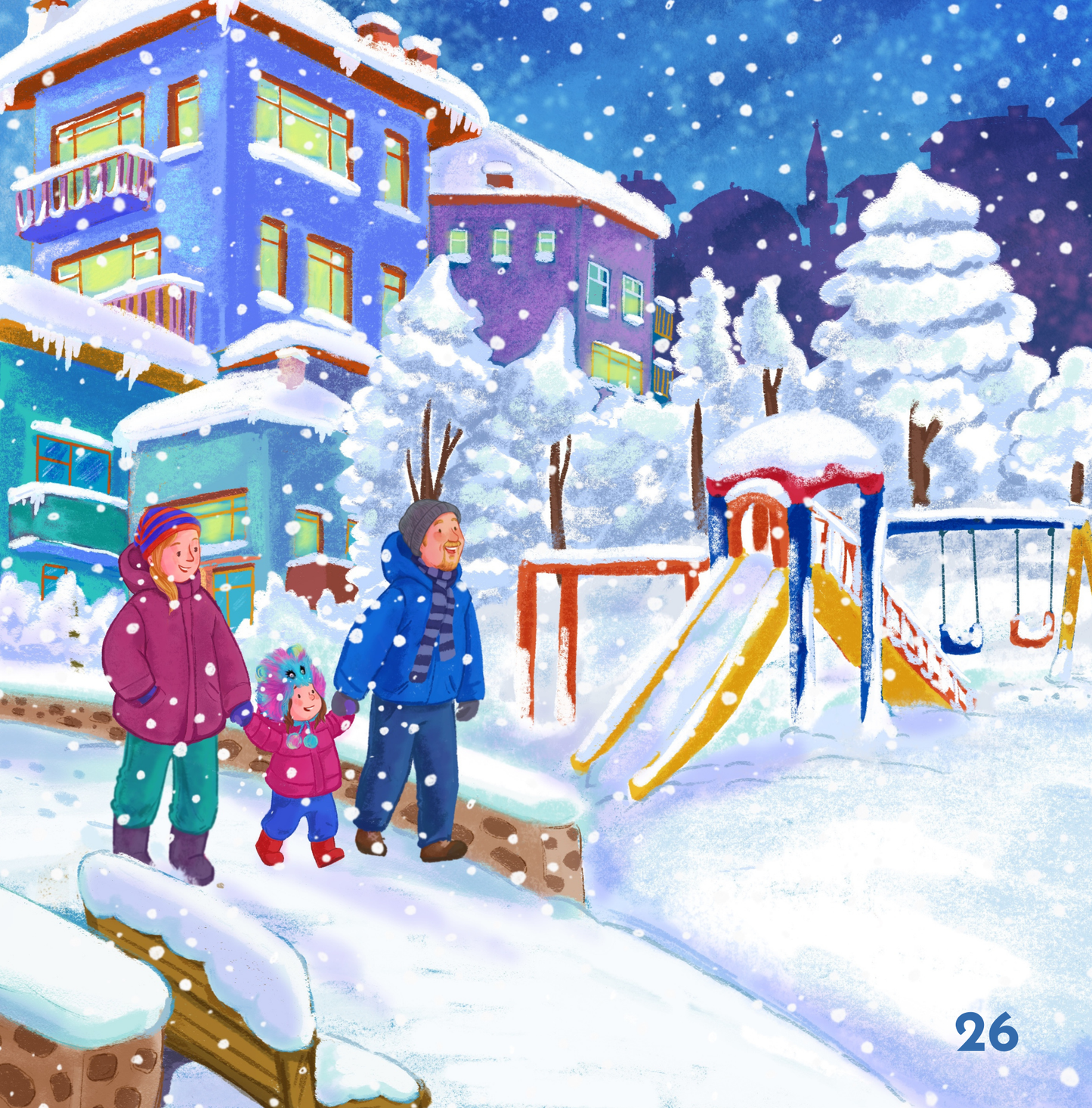 Joy's World: Snow Day | Kar Günü (English/Turkish) Paperback