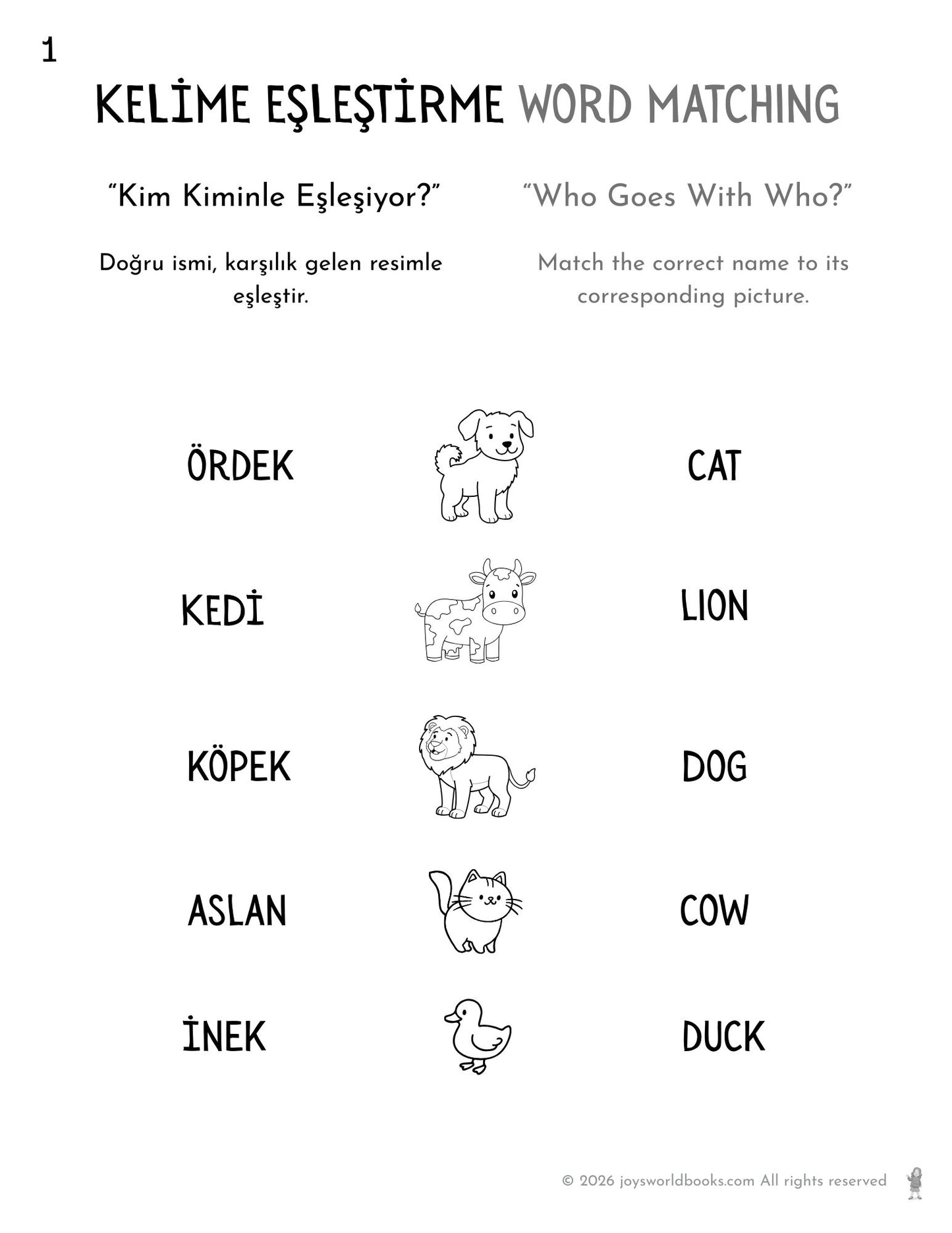 JWLL Türkçe | English | Ages 2-5