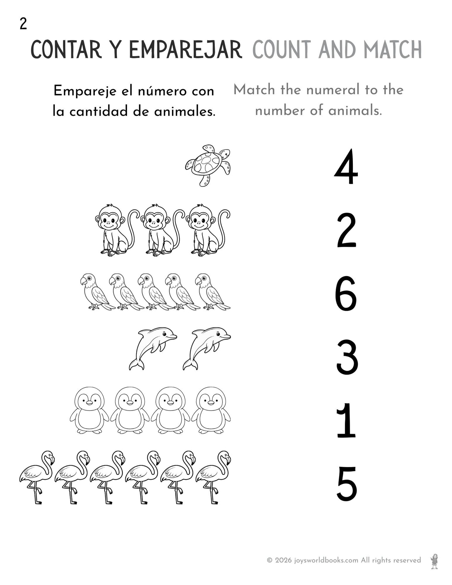 JWLL Español (LATAM) | English | Ages 2-5