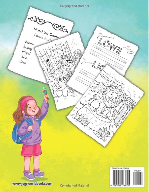 Joy Goes to the Zoo (Deutsch & English)